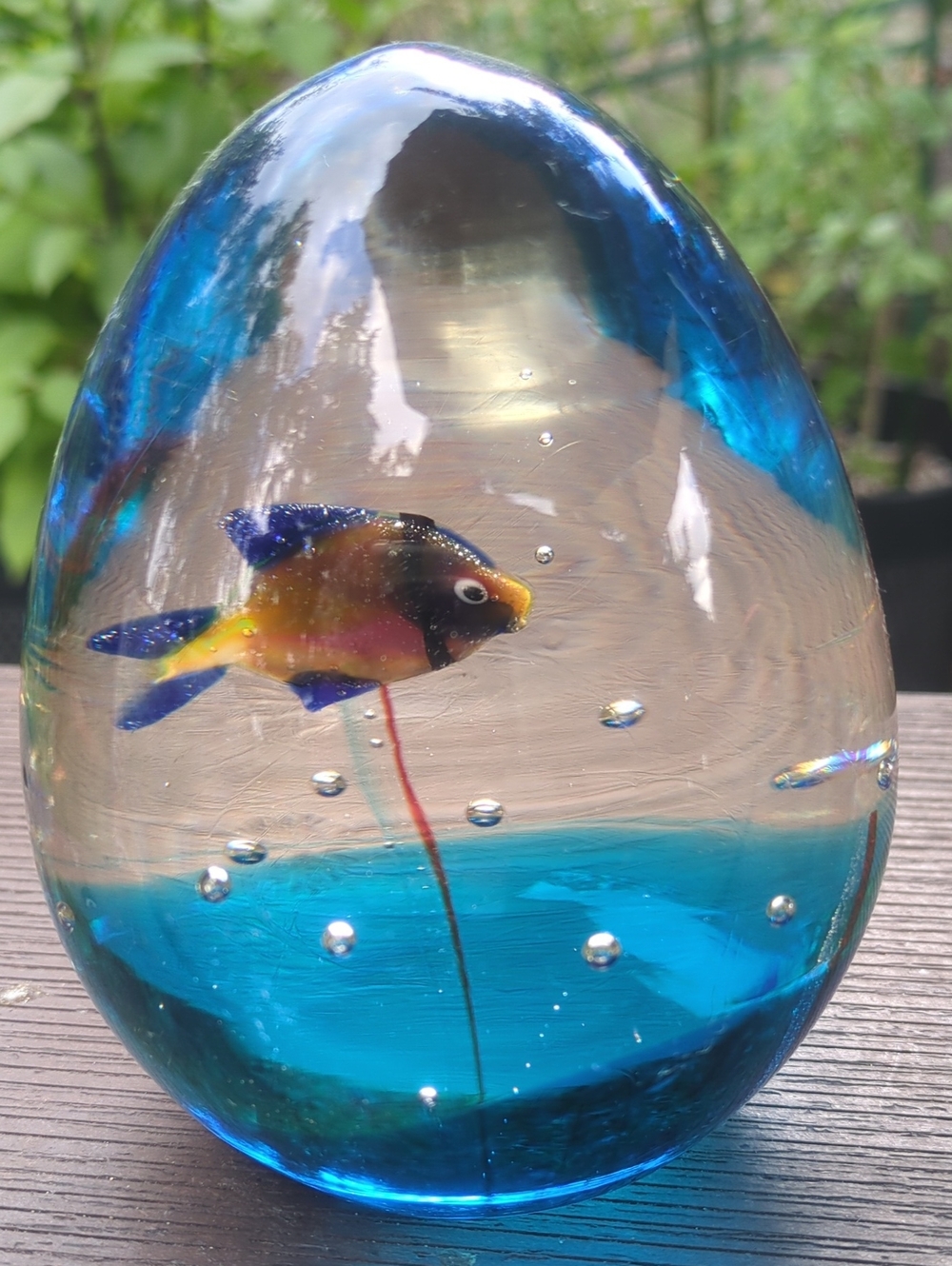 Murano Fish Blown Glass